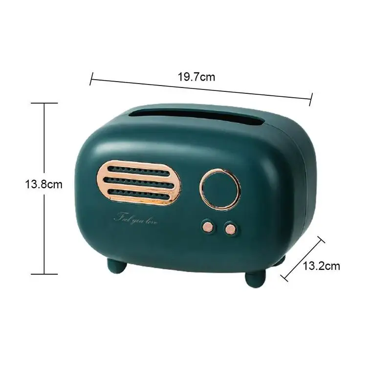 Retro Radio Model Tissue Box Desktop Paper Holder Towel Storage Napkin Case Organizer Ornament Craft Wet Wipes Decoration
Retro Radio Model Tissue Box Desktop Paper Holder Towel Storage Napkin Case Organizer Ornament Craft Wet Wipes Decoration