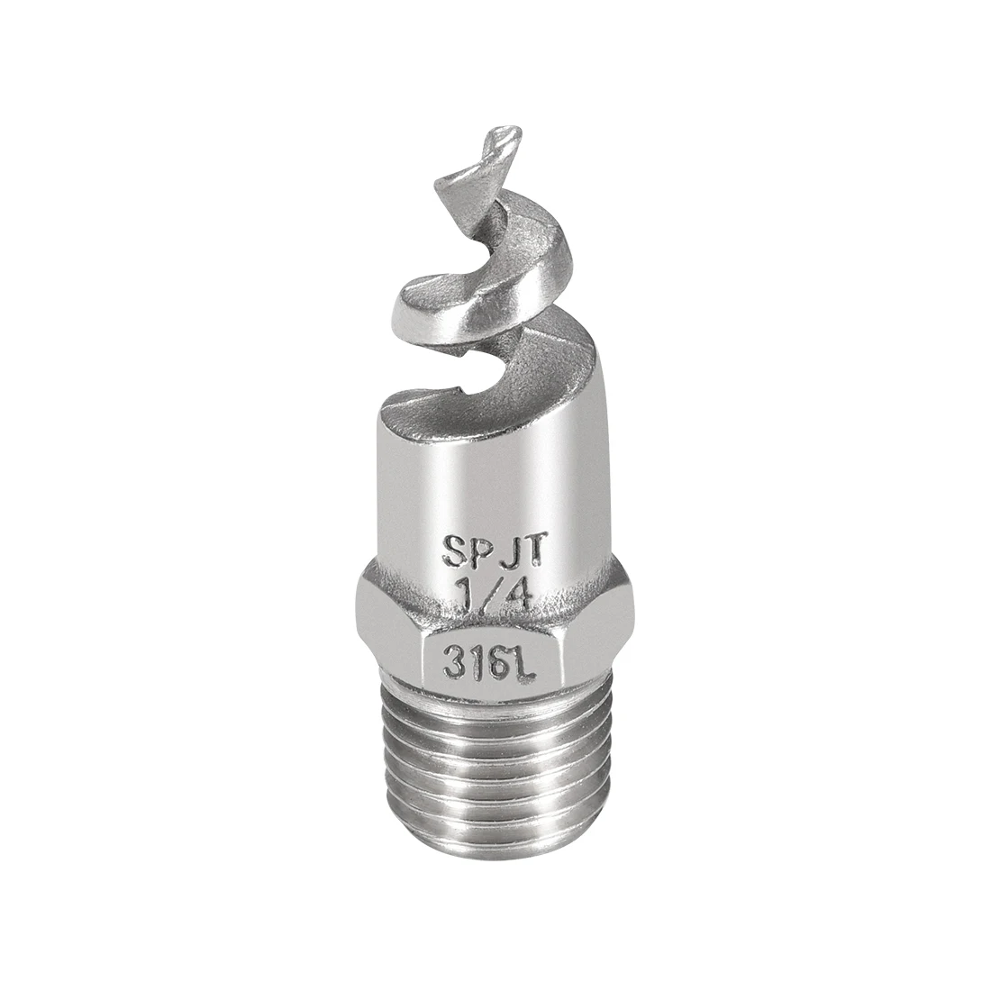uxcell Spiral Atomization Nozzle 3/4BSPT 1/4BSPT 3/8BSPT 1/2BSPT 316 Stainless Steel Sprinkler Silver
uxcell Spiral Atomization Nozzle 3/4BSPT 1/4BSPT 3/8BSPT 1/2BSPT 316 Stainless Steel Sprinkler Silver