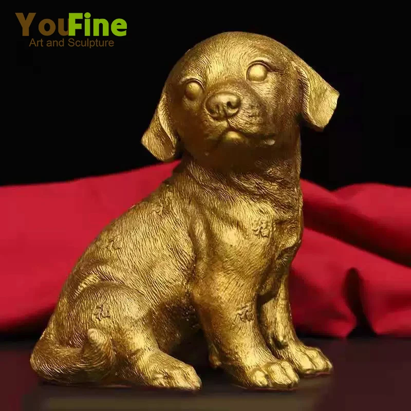 17cm Bronze Statue Of Dog Cute Bronze Dog Sculpture Bronze Animal Statue Figurie For Home Decoration Ornament Gifts Art Crafts
17cm Bronze Statue Of Dog Cute Bronze Dog Sculpture Bronze Animal Statue Figurie For Home Decoration Ornament Gifts Art Crafts