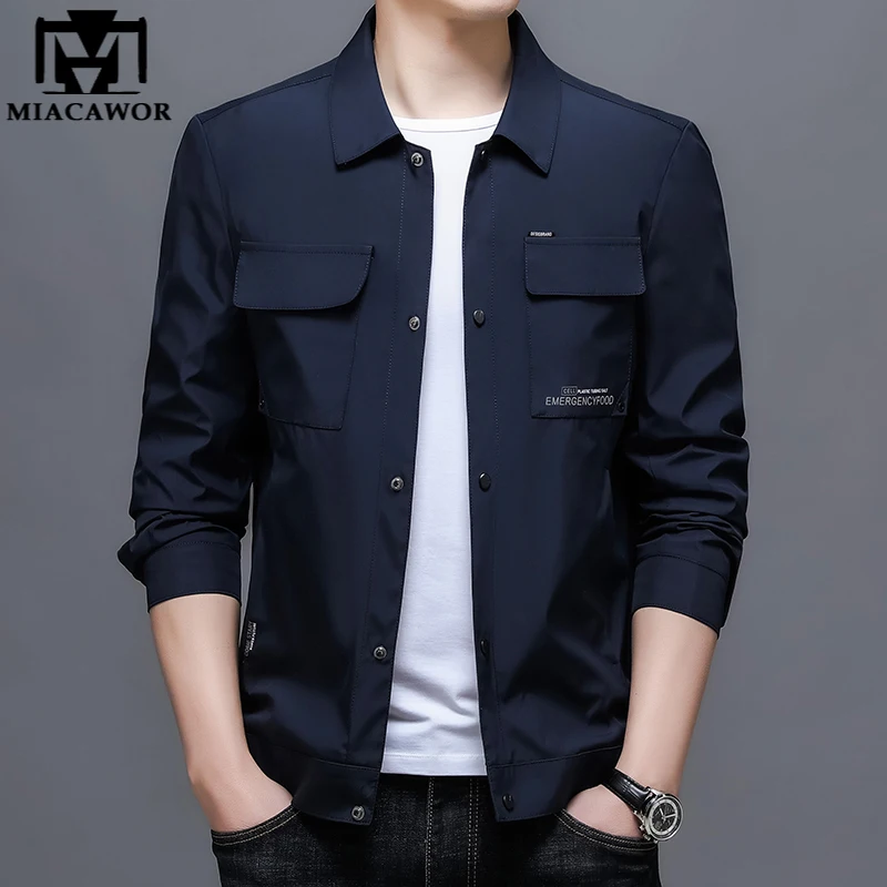 New Casual Men Jackets Coats Spring Autumn Pocket Bomber Jacket Casaco Masculino Clothing Drop Shipping J701
New Casual Men Jackets Coats Spring Autumn Pocket Bomber Jacket Casaco Masculino Clothing Drop Shipping J701