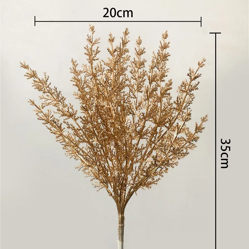 1 Bunch Retro Gold Lover's Grass Eucalyptus High Artificial Leaves Flower Leaf Heart Grass Wedding Festival Decor
1 Bunch Retro Gold Lover's Grass Eucalyptus High Artificial Leaves Flower Leaf Heart Grass Wedding Festival Decor