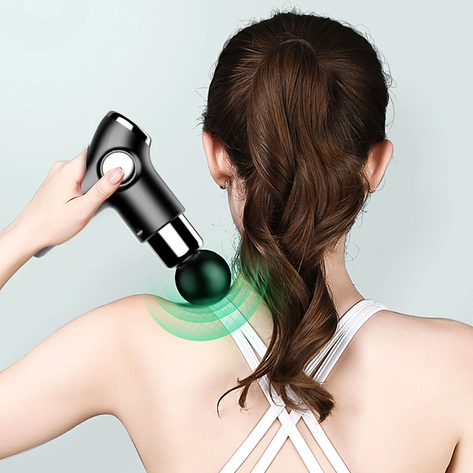 1800mAh Mini Massage Gun Portable Deep Muscle Exercise Relaxation Electric Massager LCD Fascia Gun Health Care Fitness Equipment
1800mAh Mini Massage Gun Portable Deep Muscle Exercise Relaxation Electric Massager LCD Fascia Gun Health Care Fitness Equipment