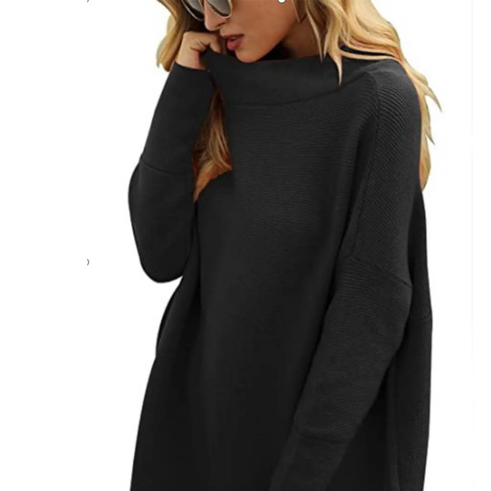 Женская водолазка с рукавом «летучая мышь»
Женская водолазка с рукавом «летучая мышь»