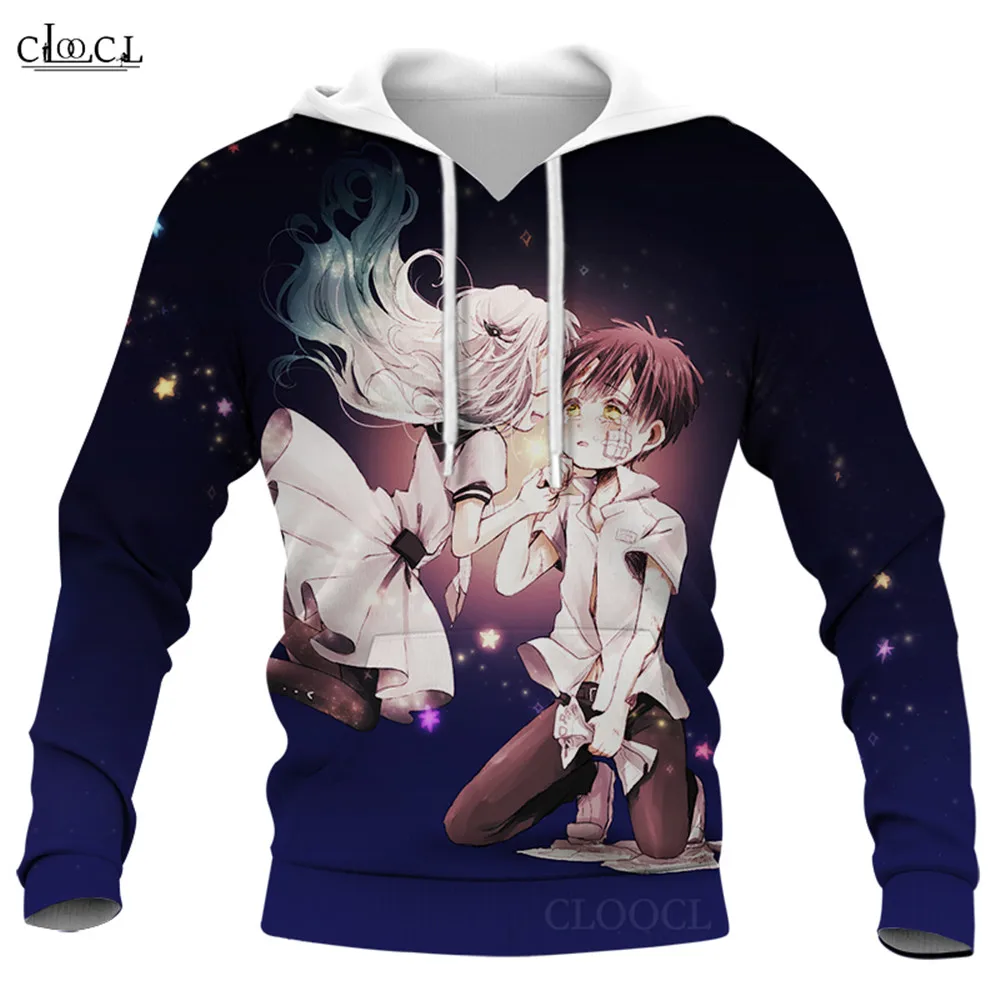 CLOOCL Toilet-Bound Hanako-kun Hoodies 3D Printed Pullover Cartoon Anime Creativity Streetwear Unisex Harajuku Style Hoodie
CLOOCL Toilet-Bound Hanako-kun Hoodies 3D Printed Pullover Cartoon Anime Creativity Streetwear Unisex Harajuku Style Hoodie