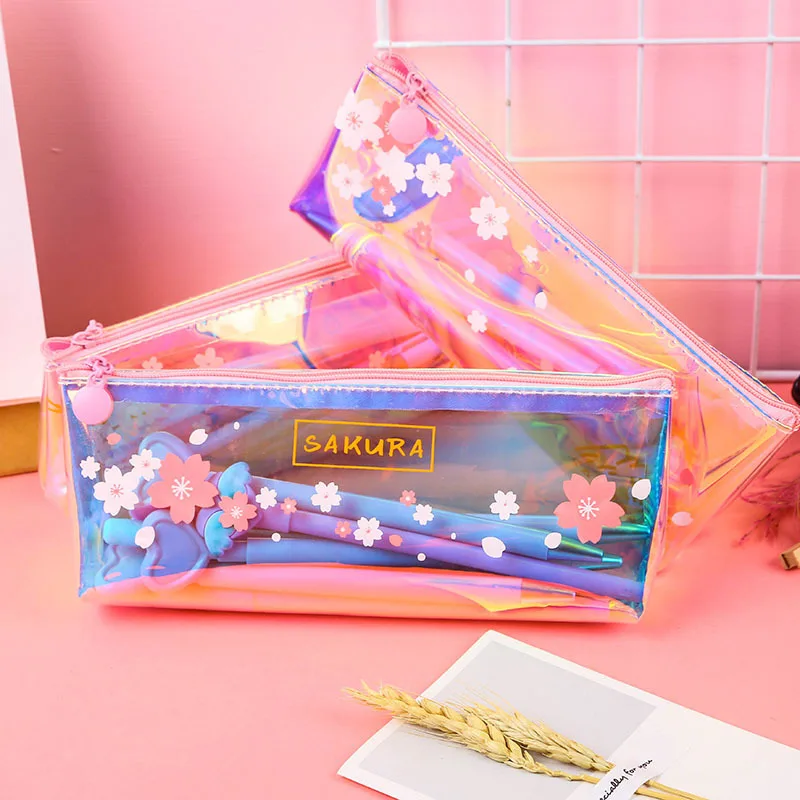 XGZ 3pcs Laser High-capacity Stationery Pen Box Student Small Fresh Pink Transparent Flower Case Female Waterproof
XGZ 3pcs Laser High-capacity Stationery Pen Box Student Small Fresh Pink Transparent Flower Case Female Waterproof