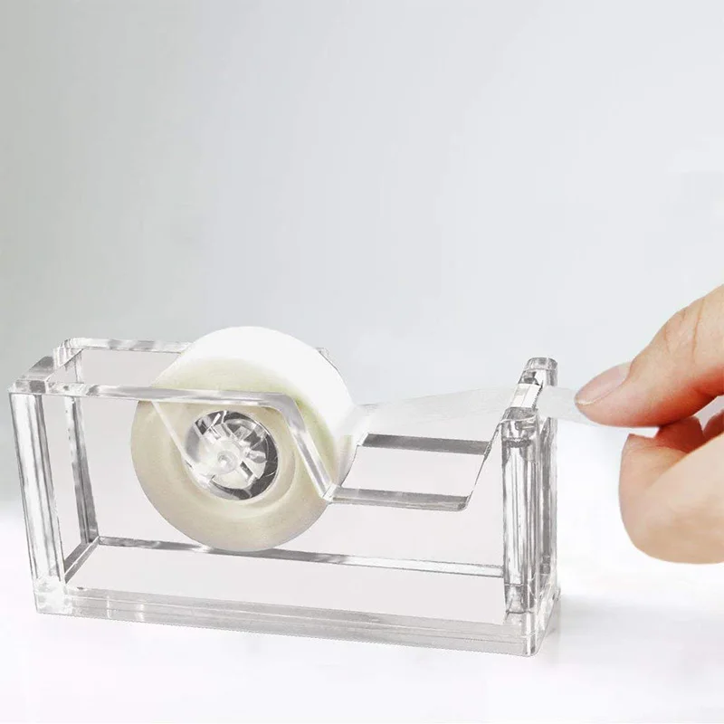 Desktop Clear Acrylic and Gold Tape Dispenser 1Inch Core - Classy, Elegant and Modern Design Desk Accessory for Your Home or Wor
Desktop Clear Acrylic and Gold Tape Dispenser 1Inch Core - Classy, Elegant and Modern Design Desk Accessory for Your Home or Wor