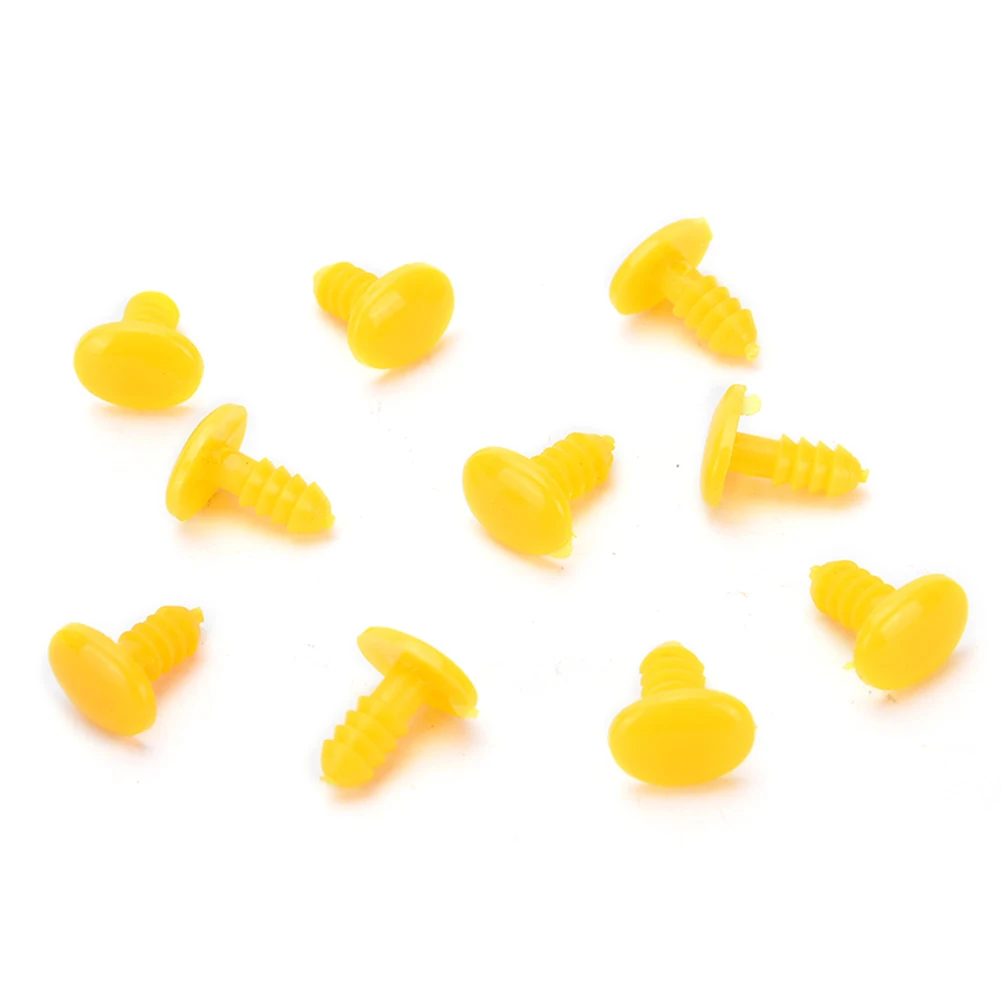 New 100pcs DIY 9*12mm DIY Plastic Noses Buttons Eyes For Bear Toy Safety Nose Dolls Toys Accessories 
New 100pcs DIY 9*12mm DIY Plastic Noses Buttons Eyes For Bear Toy Safety Nose Dolls Toys Accessories