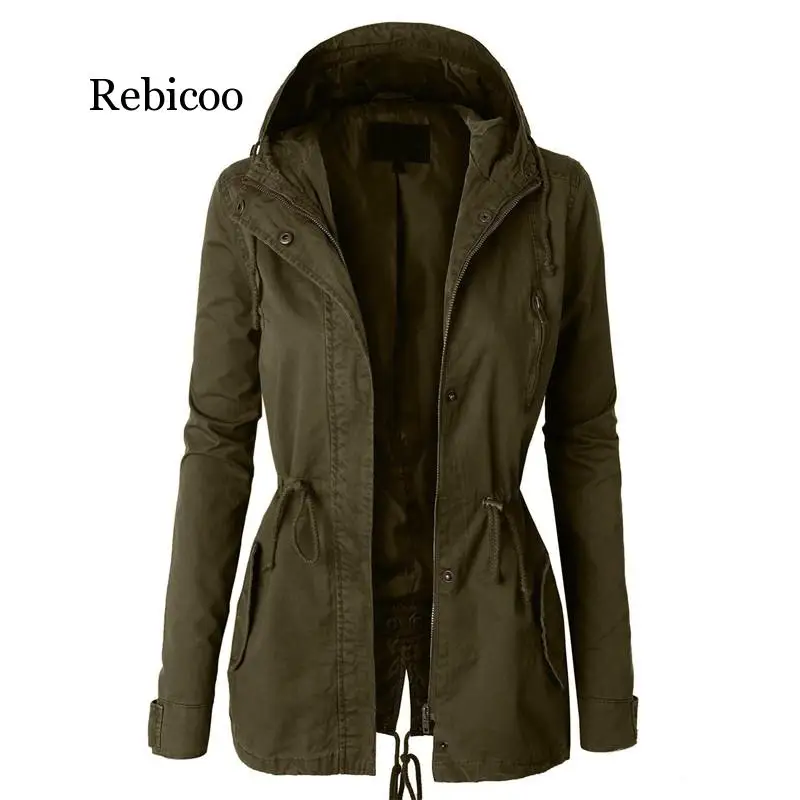 Single-breasted Zipper 2019 Autumn Winter Women's Coat Solid Pink Drawstring Slim Hooded Split Female Windbreaker Long Jacket
Single-breasted Zipper 2019 Autumn Winter Women's Coat Solid Pink Drawstring Slim Hooded Split Female Windbreaker Long Jacket