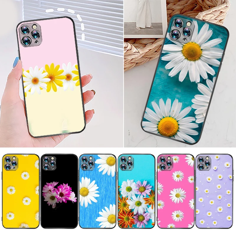 Summer Flowers Phone Case For iPhone 6 6S 7 8 Plus SE 2020 X XR XS 11 12 Pro MAX Daisy Coque Soft TPU Cases Carcasa
Summer Flowers Phone Case For iPhone 6 6S 7 8 Plus SE 2020 X XR XS 11 12 Pro MAX Daisy Coque Soft TPU Cases Carcasa