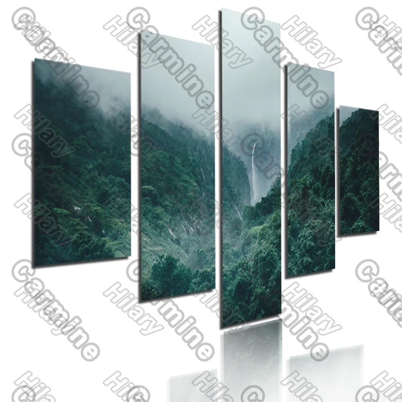 Poster Green Mountain Clouds Landscape Canvas Painting 5Pcs Posters Painting Wall Art Decoration for Living Room Frameless
Poster Green Mountain Clouds Landscape Canvas Painting 5Pcs Posters Painting Wall Art Decoration for Living Room Frameless