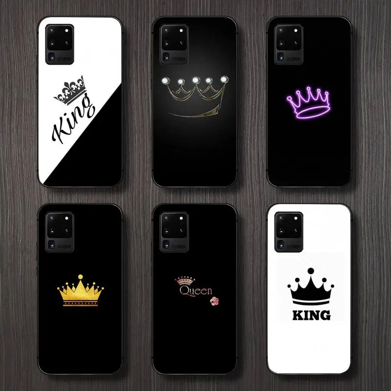 Crown and queen Phone Case For Samsung A32 A51 A52 A71 A50 A12 A21S S10 S20 S21 Plus Fe Ultra
Crown and queen Phone Case For Samsung A32 A51 A52 A71 A50 A12 A21S S10 S20 S21 Plus Fe Ultra