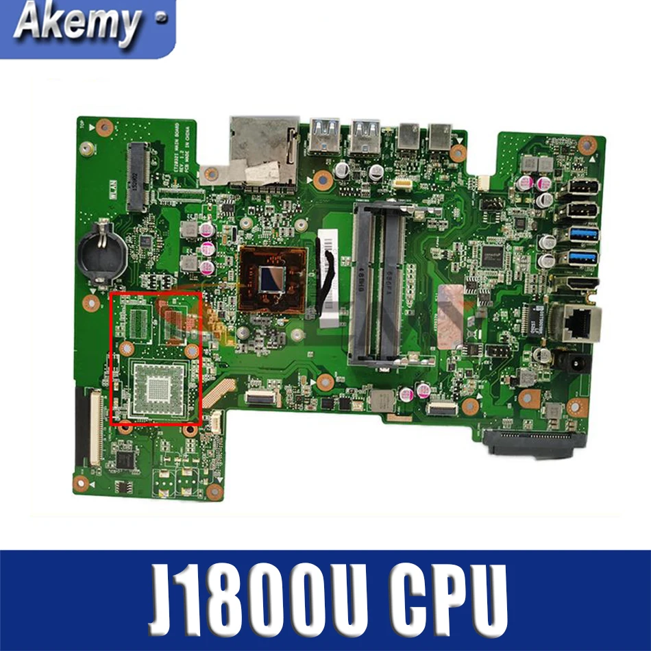 New Akemy ET2032I Mainboard For ASUS ET2032I ET2032 All-in-one Motherboard 100% Test OK With J1800U CPU
New Akemy ET2032I Mainboard For ASUS ET2032I ET2032 All-in-one Motherboard 100% Test OK With J1800U CPU