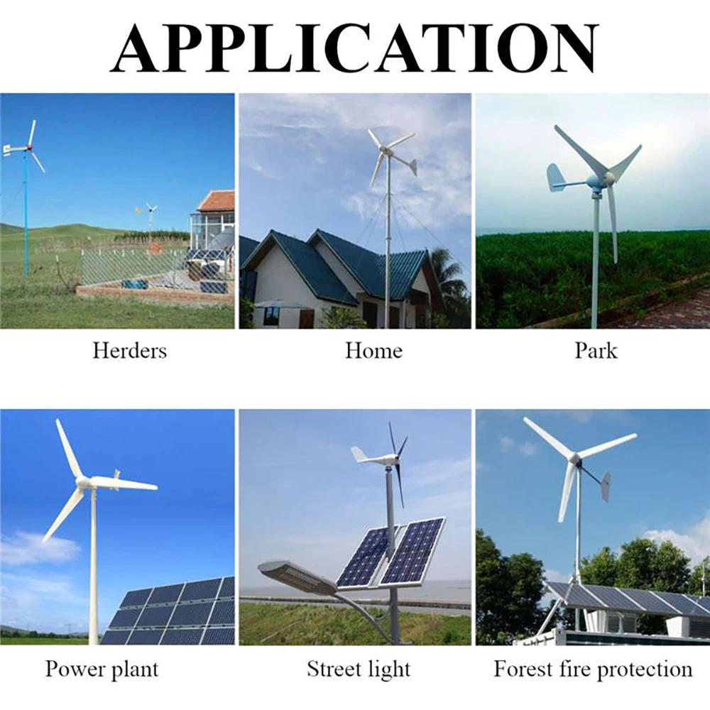 Free Energy Windmill 5KW Horizontal Wind Turbine Generator 96V 220V 380V Low RPM For Farm Home Boat Use
Free Energy Windmill 5KW Horizontal Wind Turbine Generator 96V 220V 380V Low RPM For Farm Home Boat Use