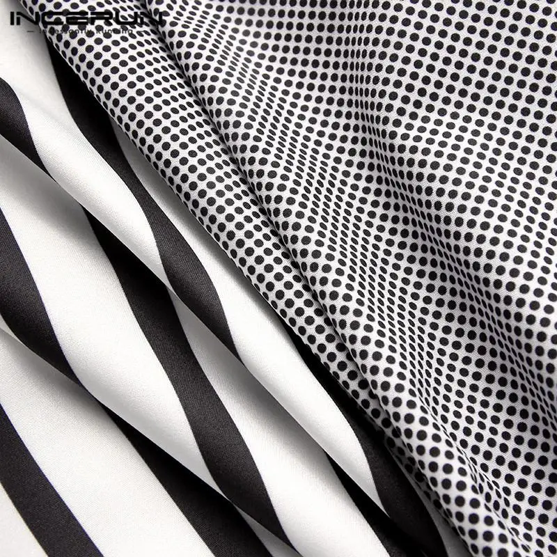 INCERUN Fashion Striped Men Shirts Long Sleeve Spring Button Blouse Man Casual Patchwork Lapel Neck Loose Shirt Streetwear S-5XL
INCERUN Fashion Striped Men Shirts Long Sleeve Spring Button Blouse Man Casual Patchwork Lapel Neck Loose Shirt Streetwear S-5XL
