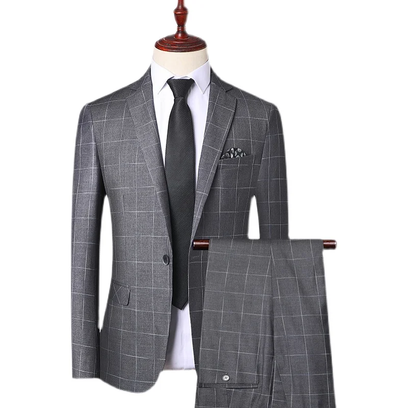 Men Skinny 2 Pieces Set Formal Slim Fit Tuxedo Prom Suit / Male Groom Wedding Blazers High Quality Dress Jacket Coat Pants
Men Skinny 2 Pieces Set Formal Slim Fit Tuxedo Prom Suit / Male Groom Wedding Blazers High Quality Dress Jacket Coat Pants