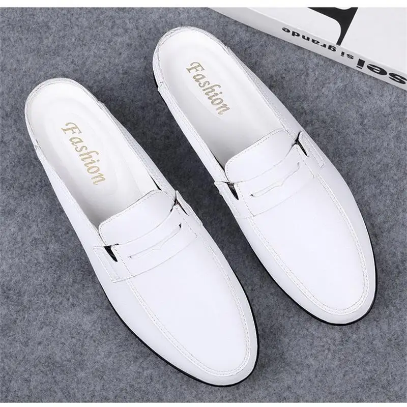 2021 New Men's Shoes Fashion Casual Personality Solid Color PU Classic Mask Round Head Low Heel Comfortable Half Drag HL527
2021 New Men's Shoes Fashion Casual Personality Solid Color PU Classic Mask Round Head Low Heel Comfortable Half Drag HL527