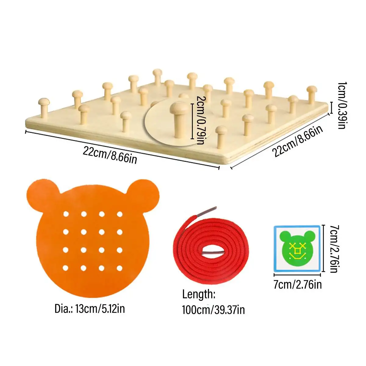 Wooden Geometrics Preschool Toys Mathematical Array Board Children Learning Educational Toys Montessori Puzzle Math Toys Set
Wooden Geometrics Preschool Toys Mathematical Array Board Children Learning Educational Toys Montessori Puzzle Math Toys Set
