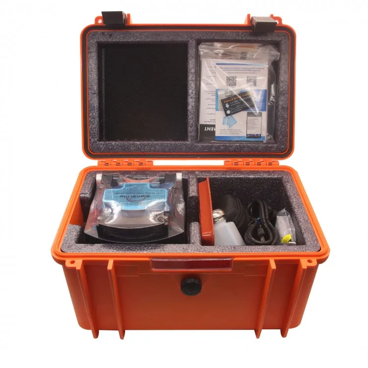 Mobile Remote Control Automatic Fusion Splicer FTTH Fiber Optic Splicing Machine
Mobile Remote Control Automatic Fusion Splicer FTTH Fiber Optic Splicing Machine