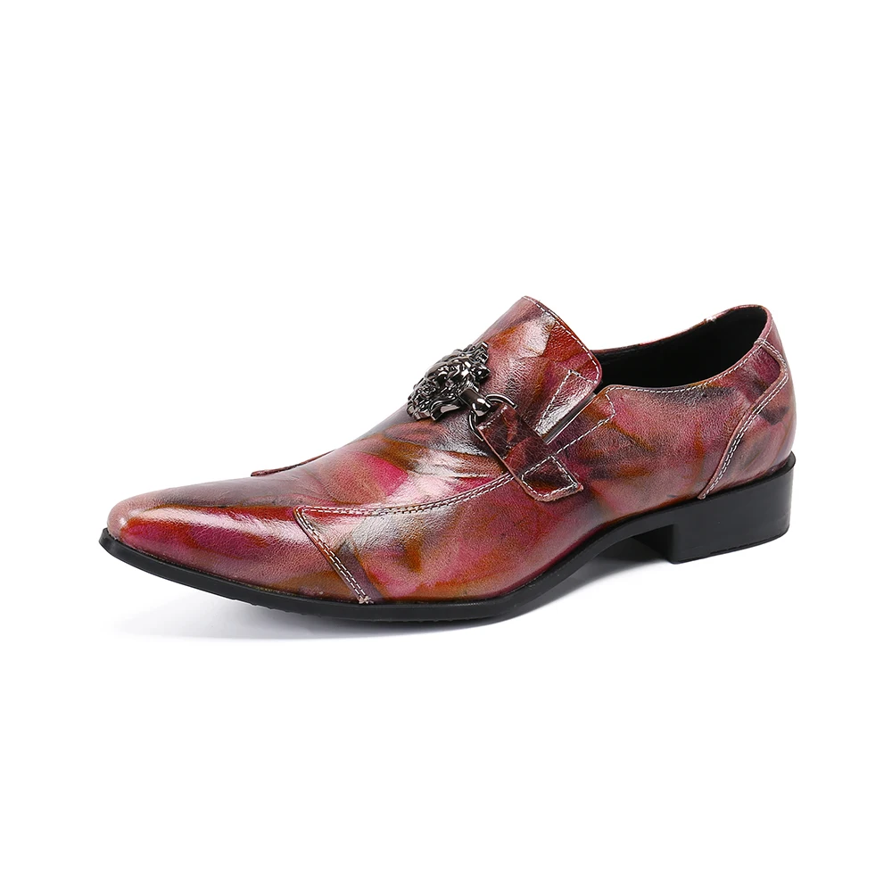 New Pointed toe Dress Shoes Slip on Men'S Shoes Genuine Leather Business shoes for men Big size 47
New Pointed toe Dress Shoes Slip on Men'S Shoes Genuine Leather Business shoes for men Big size 47