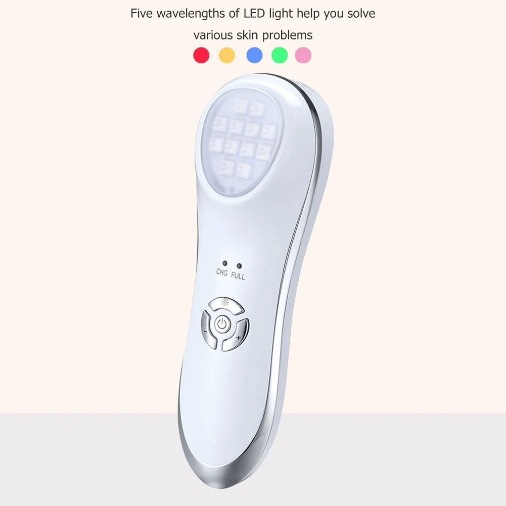 LED Photon Therapy Beauty Instrument Massager Handheld Rechargeable Color Light Sound Wave Face Eye Beauty Face Skin Care Device
LED Photon Therapy Beauty Instrument Massager Handheld Rechargeable Color Light Sound Wave Face Eye Beauty Face Skin Care Device