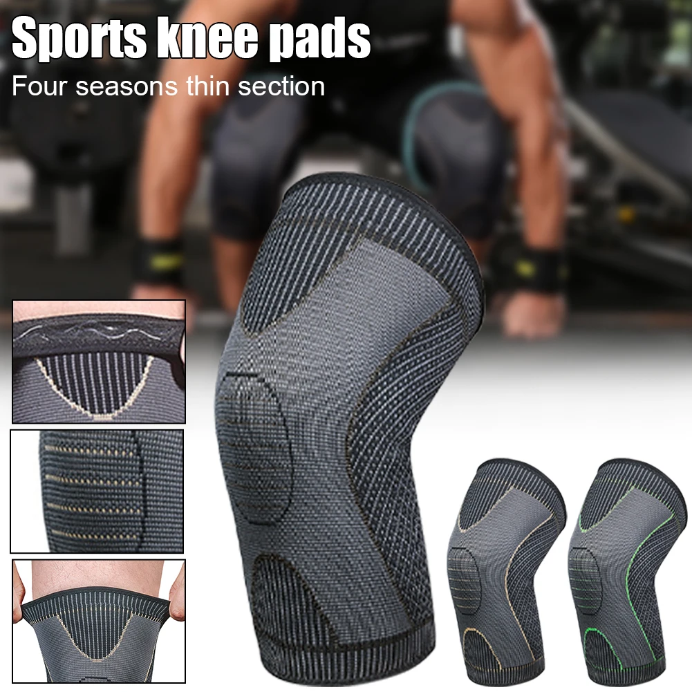 Elastic Knee Pad Sport Knee Brace For Men Women Elastic Knee Protector Support Compression Breathable Patella Brace Fitness Gear
Elastic Knee Pad Sport Knee Brace For Men Women Elastic Knee Protector Support Compression Breathable Patella Brace Fitness Gear