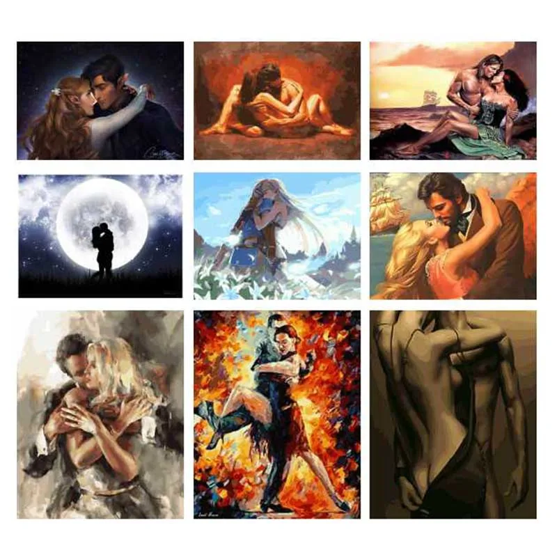 Couple Lover Figure Painting By Numbers For Adults Home Decor Room Wall Art Drawing On Canvas DIY Oil Paint By Number
Couple Lover Figure Painting By Numbers For Adults Home Decor Room Wall Art Drawing On Canvas DIY Oil Paint By Number