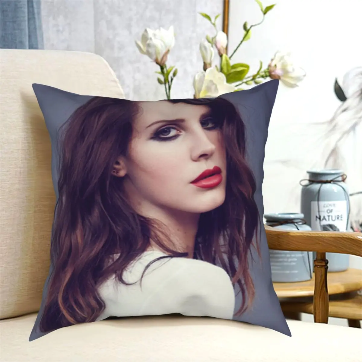 Lana Del Rey Cushions for Sofa Custom Pillowcase Decorative Throw Pillows Cover floor pillow for sofa home 
Lana Del Rey Cushions for Sofa Custom Pillowcase Decorative Throw Pillows Cover floor pillow for sofa home