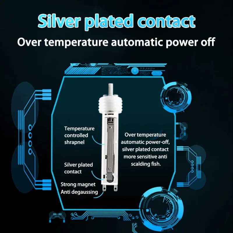 Artistic birthday gift portable silver electric tube, used to keep the temperature of the water tank or swimming pool rich in la
Artistic birthday gift portable silver electric tube, used to keep the temperature of the water tank or swimming pool rich in la