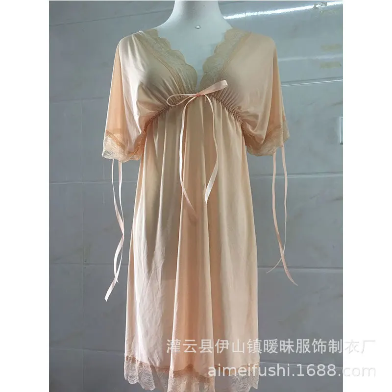 Sexy lace Transparent Pajamas Sets Women Sexy Lace Robe Pajamas Sleepwear Nightwear
Sexy lace Transparent Pajamas Sets Women Sexy Lace Robe Pajamas Sleepwear Nightwear