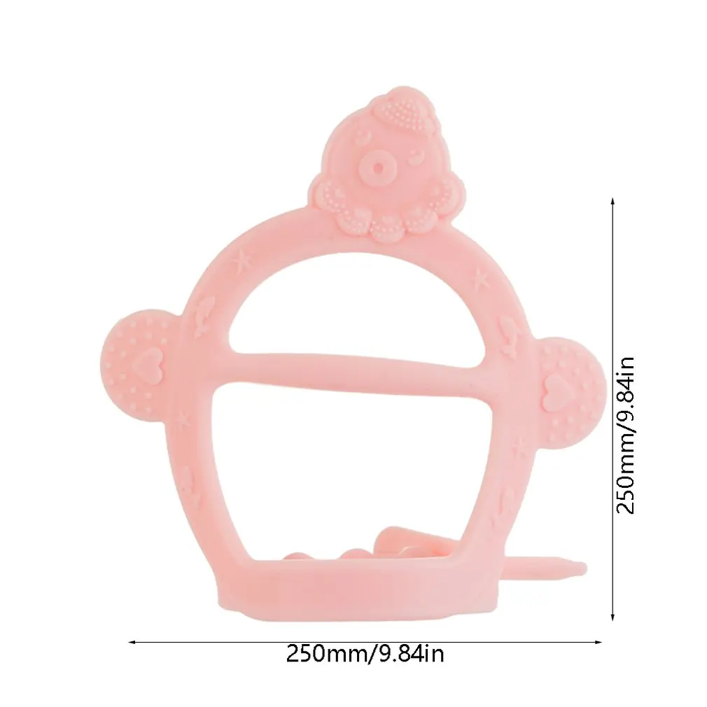 Baby Teething Toys Food Grade Silicone Infant Teether Self-Soothing Non-Drop Adjustable Wristband Design
Baby Teething Toys Food Grade Silicone Infant Teether Self-Soothing Non-Drop Adjustable Wristband Design