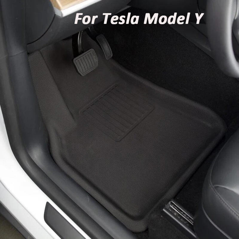 Напольный коврик для Tesla Model Y багажника резиновые коврики ТПЭ XPE