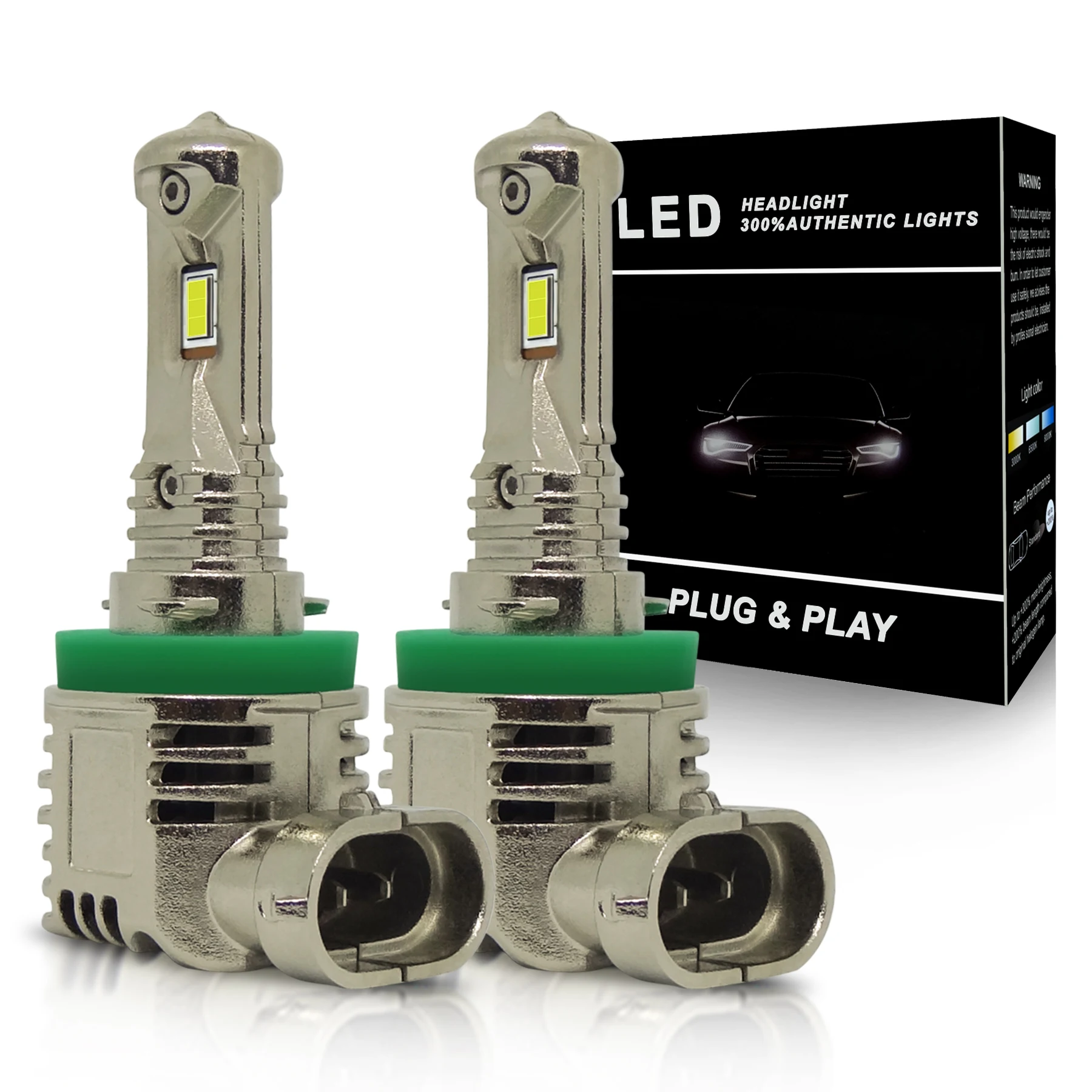 New 1:1 Mini H4 H7 H1 H11 H8 HB4 9005 HB3 Auto Car Headlight Bulbs 80W 28000LM Car Accessories 6000K 4300K Led Fog Light
New 1:1 Mini H4 H7 H1 H11 H8 HB4 9005 HB3 Auto Car Headlight Bulbs 80W 28000LM Car Accessories 6000K 4300K Led Fog Light