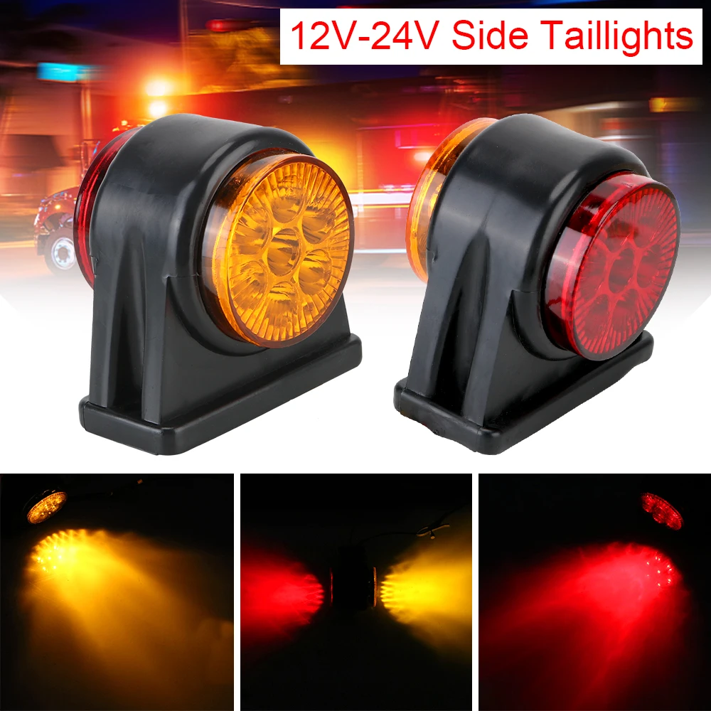 Truck Lamp 12V-24V Turn Signal Clearance Light 14 LED Side Marker Light Indicator Lamp Yellow Red For Truck Lorry Trailer
Truck Lamp 12V-24V Turn Signal Clearance Light 14 LED Side Marker Light Indicator Lamp Yellow Red For Truck Lorry Trailer