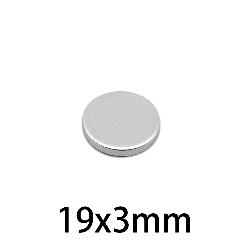 10-300pcs Round 19x3mm sheet Magnets N35 Neodymium rare earth micro NdFeB super Strong circle Powerful Magnet magnetic 19*3mm
10-300pcs Round 19x3mm sheet Magnets N35 Neodymium rare earth micro NdFeB super Strong circle Powerful Magnet magnetic 19*3mm