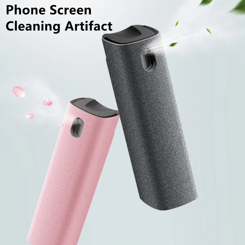 Newest Portable Mobile Phone Screen Cleaner Spray 2 In 1 Phone Computer Tablet PC Cleaning Artifact Dust Removal Clean Tool Set
Newest Portable Mobile Phone Screen Cleaner Spray 2 In 1 Phone Computer Tablet PC Cleaning Artifact Dust Removal Clean Tool Set