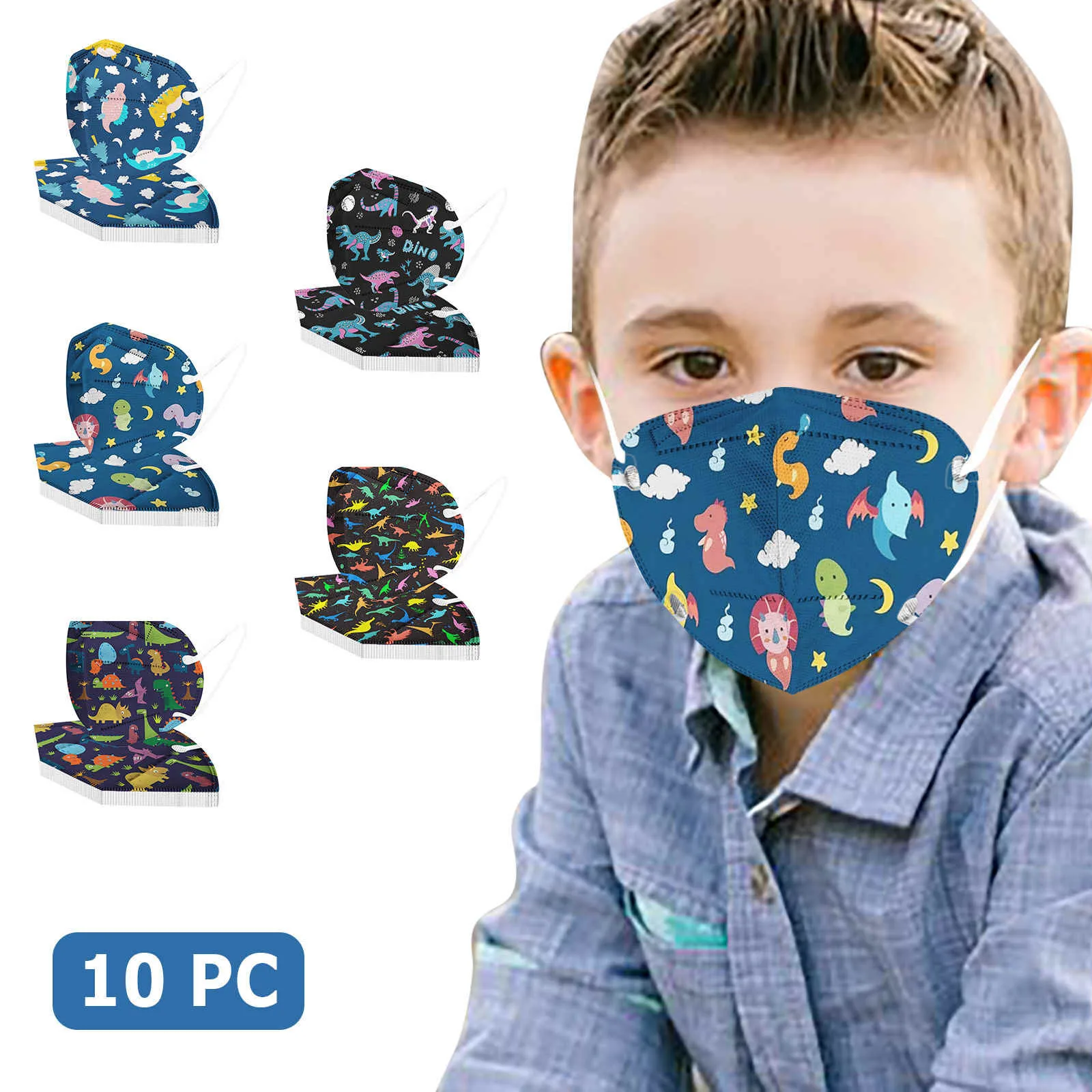 50pc Kawaii Protection Mask For Kids Child 5ply Filter Mask Dinosaur Print 3d Mouth Mask For Children Boys Girls Decoration
50pc Kawaii Protection Mask For Kids Child 5ply Filter Mask Dinosaur Print 3d Mouth Mask For Children Boys Girls Decoration