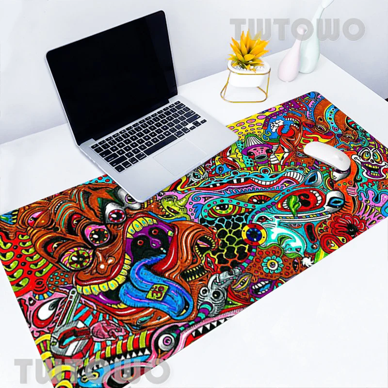 Colourful Psychedelic Trippy Art New Hot Sell Mouse Pad Art Gamer Cartoon Natural Rubber Carpet Office Decoration MousePads
Colourful Psychedelic Trippy Art New Hot Sell Mouse Pad Art Gamer Cartoon Natural Rubber Carpet Office Decoration MousePads