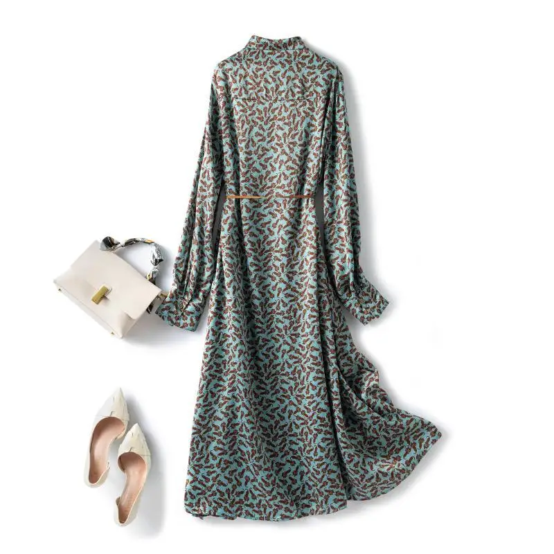 Large size fat mm dress 2021 spring and summer new chiffon foreign style printing slim noble base skirt 100.00kg
Large size fat mm dress 2021 spring and summer new chiffon foreign style printing slim noble base skirt 100.00kg