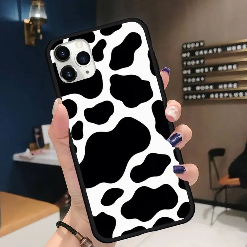Cow Milk Black White Phone Case for iPhone 11 12 pro XS MAX 8 7 6 6S Plus X 5S SE 2020 XR mini Funda
Cow Milk Black White Phone Case for iPhone 11 12 pro XS MAX 8 7 6 6S Plus X 5S SE 2020 XR mini Funda