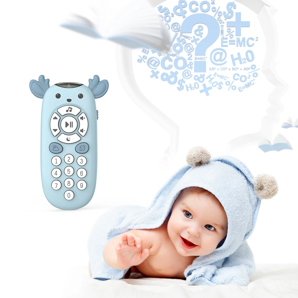Children Educational Remote Control Toy Early Education Bilingual Multifunctional Deer Remote Control Can Bite Soft Rubber Baby
Children Educational Remote Control Toy Early Education Bilingual Multifunctional Deer Remote Control Can Bite Soft Rubber Baby