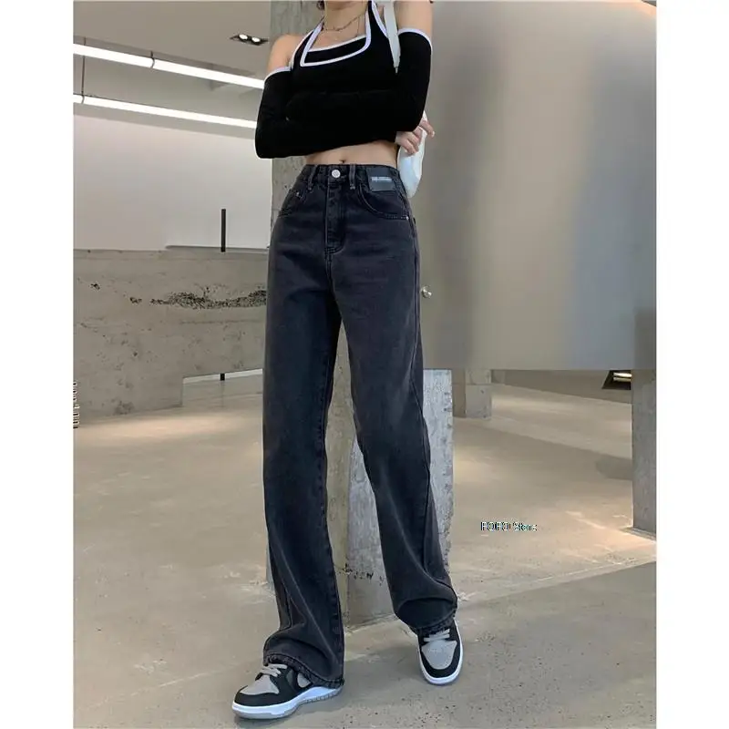 Woman Jeans Streetwear Vintage Quality Fashion Harajuku Straight Pants High Waist Letter Print Clothes Wide Leg Denim Clothing
Woman Jeans Streetwear Vintage Quality Fashion Harajuku Straight Pants High Waist Letter Print Clothes Wide Leg Denim Clothing