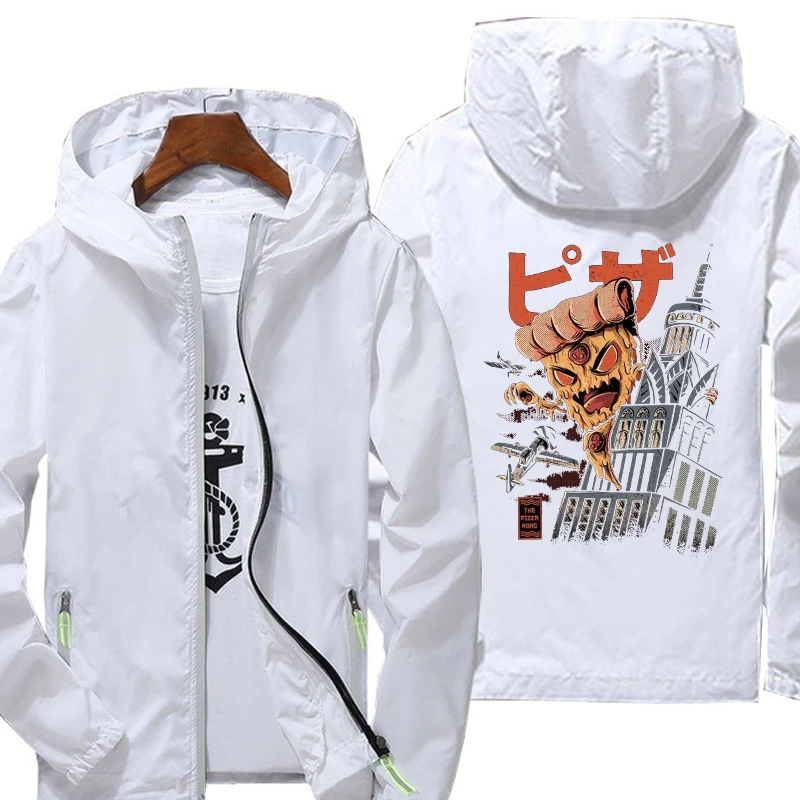 Fashion Hot Pizza Kong Windbreaker Thin Sunscreen Hooded Coat Men Sports Pilot Cycling Camping Jacket
Fashion Hot Pizza Kong Windbreaker Thin Sunscreen Hooded Coat Men Sports Pilot Cycling Camping Jacket