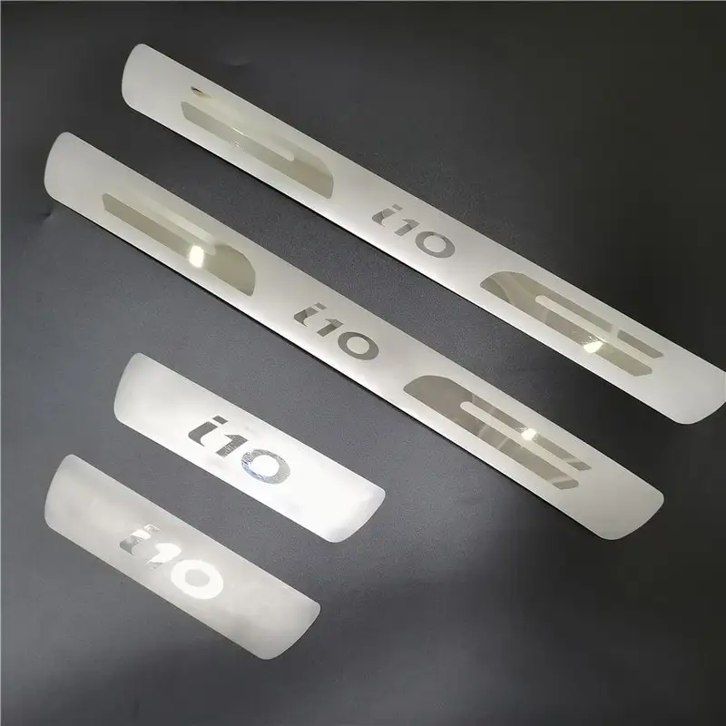 For Hyundai I10 2013-2018 2019 2020 Door Sill Scuff Plate Guard Stainless Steel Threshold Pedal Trim Protectors Car Accessories
For Hyundai I10 2013-2018 2019 2020 Door Sill Scuff Plate Guard Stainless Steel Threshold Pedal Trim Protectors Car Accessories