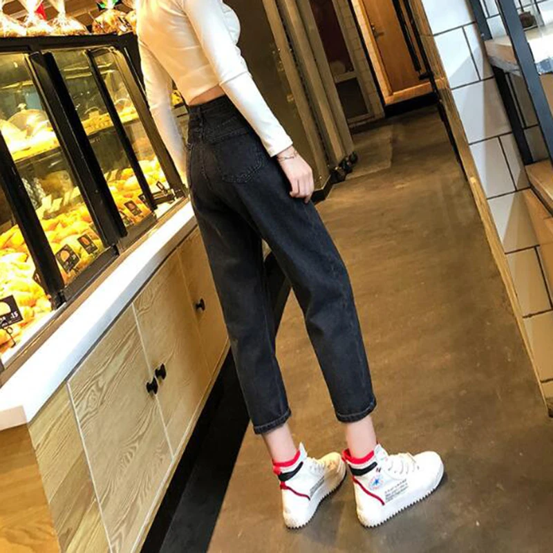 NEW Jeans Women Plus Size Denim Solid Vintage Womens High Waist Trousers Ankle-length All-match Females Bf Loose Ulzzang Streetw
NEW Jeans Women Plus Size Denim Solid Vintage Womens High Waist Trousers Ankle-length All-match Females Bf Loose Ulzzang Streetw