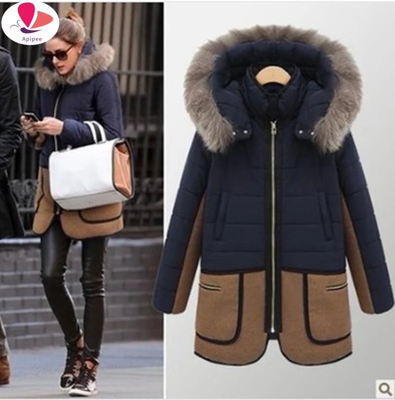 Korea Style Women Hooded Coat Fur Collar Thicken Warm Long Jacket Female Plus Size 2XL Outerwear Parka Ladies Chaqueta Feminino
Korea Style Women Hooded Coat Fur Collar Thicken Warm Long Jacket Female Plus Size 2XL Outerwear Parka Ladies Chaqueta Feminino