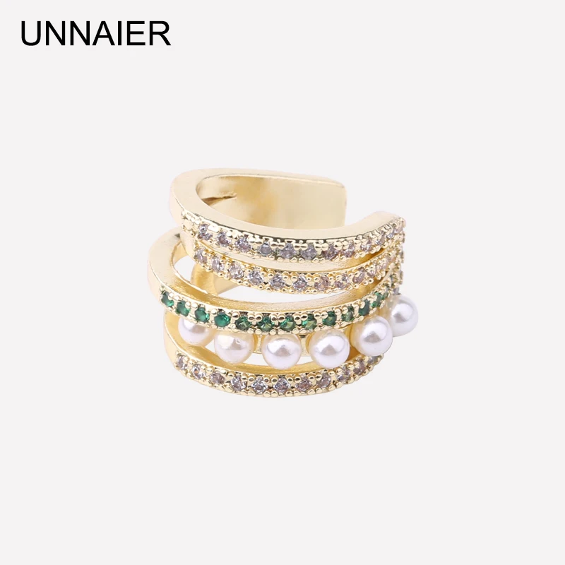 UNNAIER green diamond pearl ear bone clip female personality fashion non-pierced earrings ear clip ear jewelry
UNNAIER green diamond pearl ear bone clip female personality fashion non-pierced earrings ear clip ear jewelry