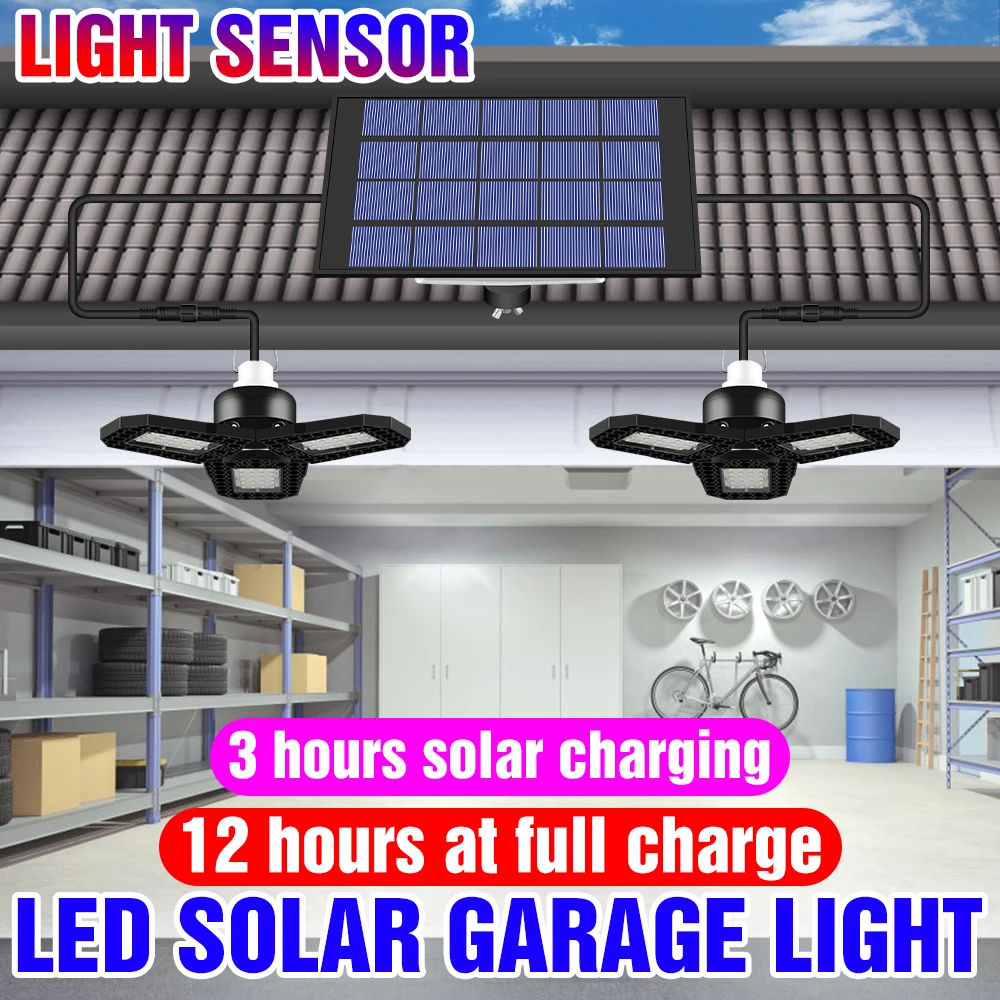 5V Energia Solar Garage Lamp Deformable Lighting Bulb LED Pendant Lights 60W 80W Indoor Waterproof Deformable Solar Chandelier
5V Energia Solar Garage Lamp Deformable Lighting Bulb LED Pendant Lights 60W 80W Indoor Waterproof Deformable Solar Chandelier