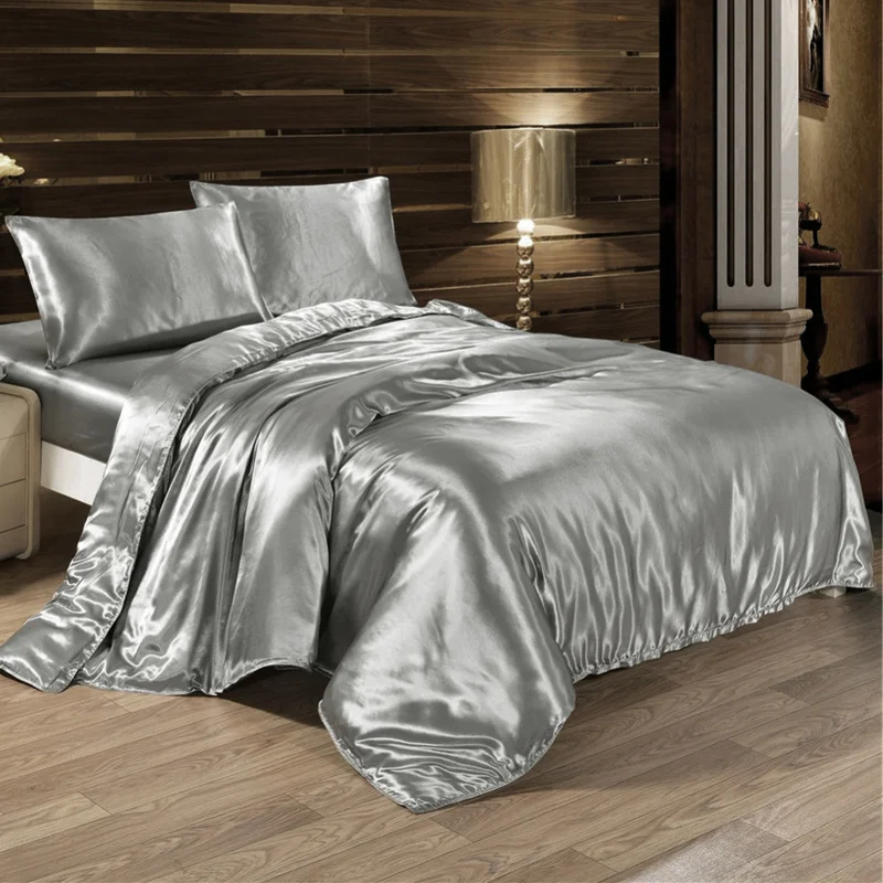 Tencel Bedding Set Solid Color Silky Soft Duvet Cover Luxury Satin Charmeuse Sheet Family Size Queen King Bedding Pillowcases
Tencel Bedding Set Solid Color Silky Soft Duvet Cover Luxury Satin Charmeuse Sheet Family Size Queen King Bedding Pillowcases