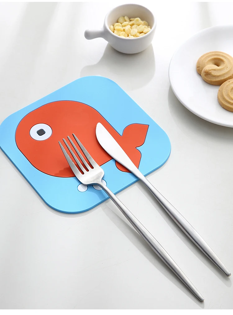 Silicone coasters dining kitchen table mat bowl placemat cartoon silicone cup mat waterproof anti-scalding insulation pad 2pcs
Silicone coasters dining kitchen table mat bowl placemat cartoon silicone cup mat waterproof anti-scalding insulation pad 2pcs