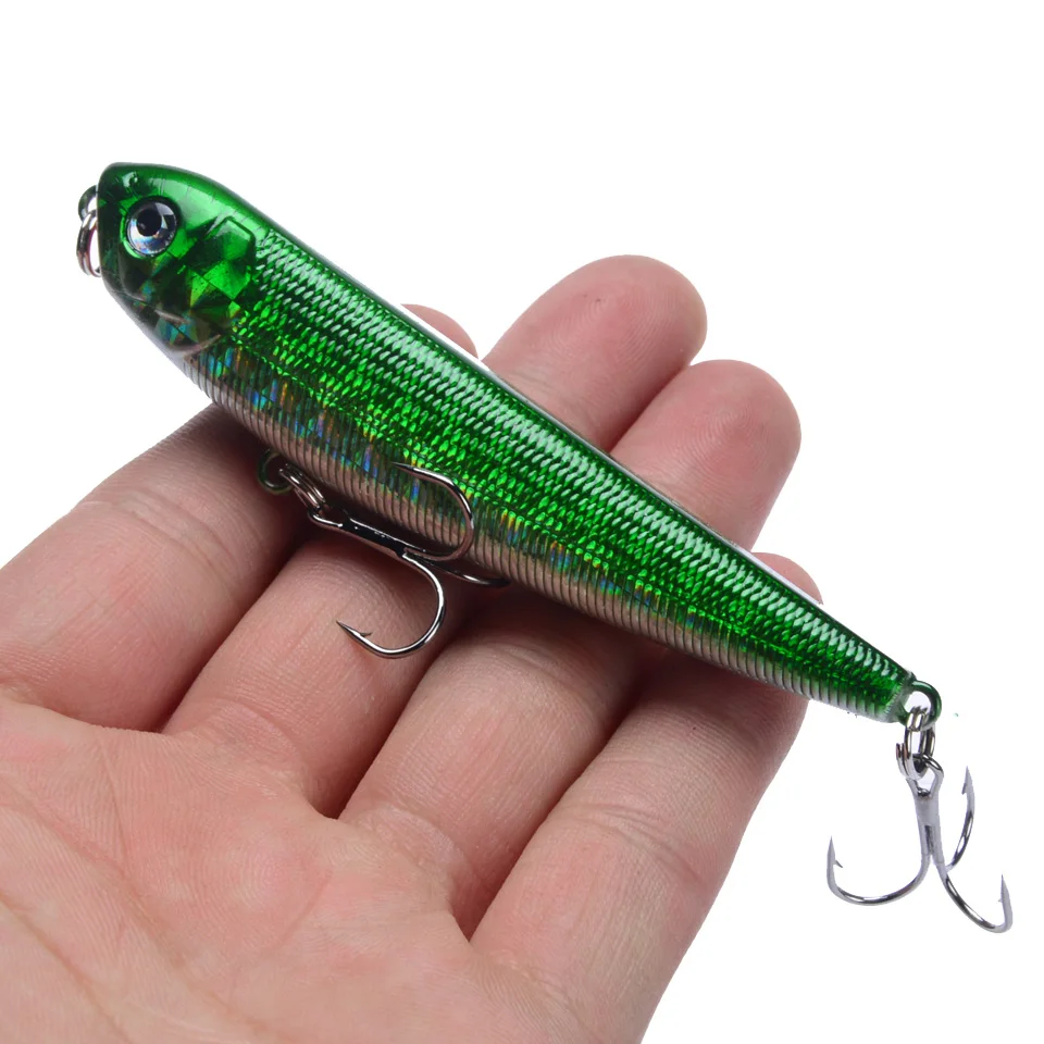 1PCS Hard Pencil Fishing Lure 90mm 10g Crankbait Wobbler Pesca for Pike Bass Topwater Floating Isca Artificial Bait
1PCS Hard Pencil Fishing Lure 90mm 10g Crankbait Wobbler Pesca for Pike Bass Topwater Floating Isca Artificial Bait